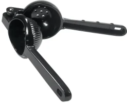 Limettenpresse, schwarz - Aluminium