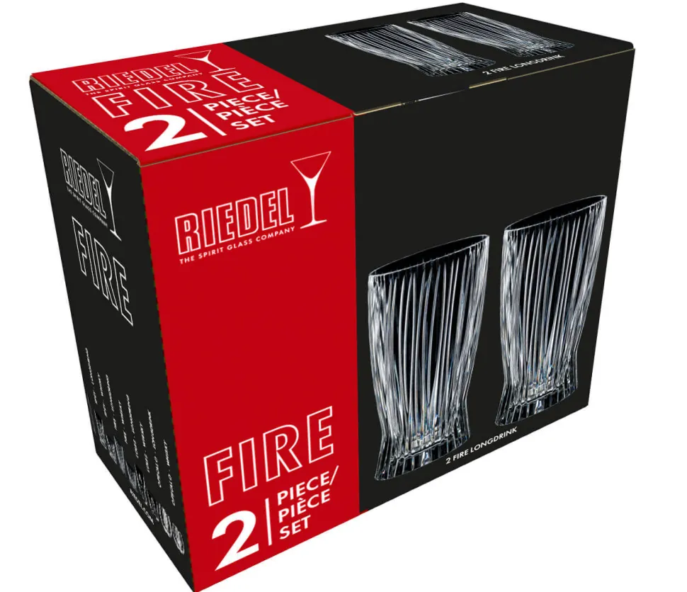 Longdrinkglas Fire, Riedel - 375ml (2 Stk.)