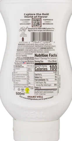 Madagascar Vanilla Real - Vanillesirup (500ml)