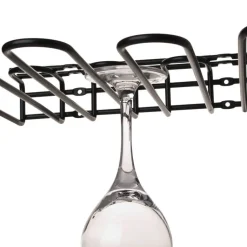 Mehrfach-Gläserschiene 32x29,5cm - schwarz