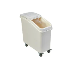 Mobiler Zutatenbehälter, Polypropylen, mit Schaufel - 81 l