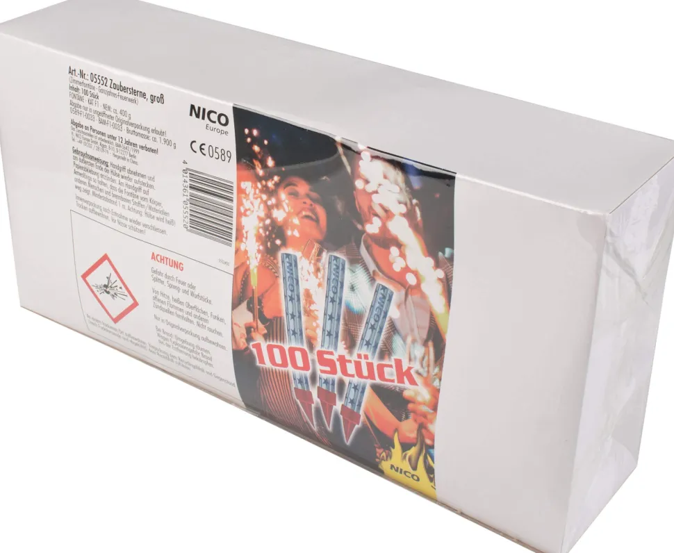 Nico Zaubersterne - ca. 50 Sekunden (100 Stk.)