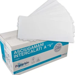 Papierhandtücher V-Falz, hochweiß, 2lg. - 25x21cm (3150 Stk.)