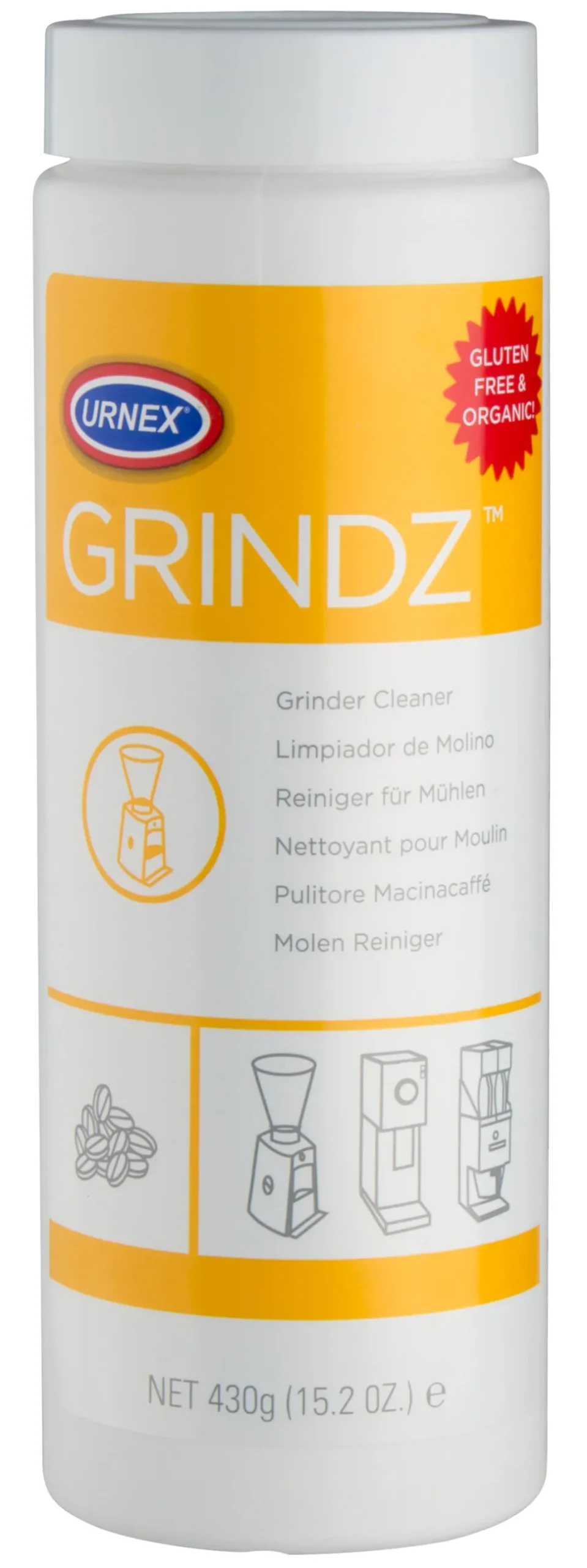 Reiniger für Kaffeemühle, Grindz Urnex (430g)