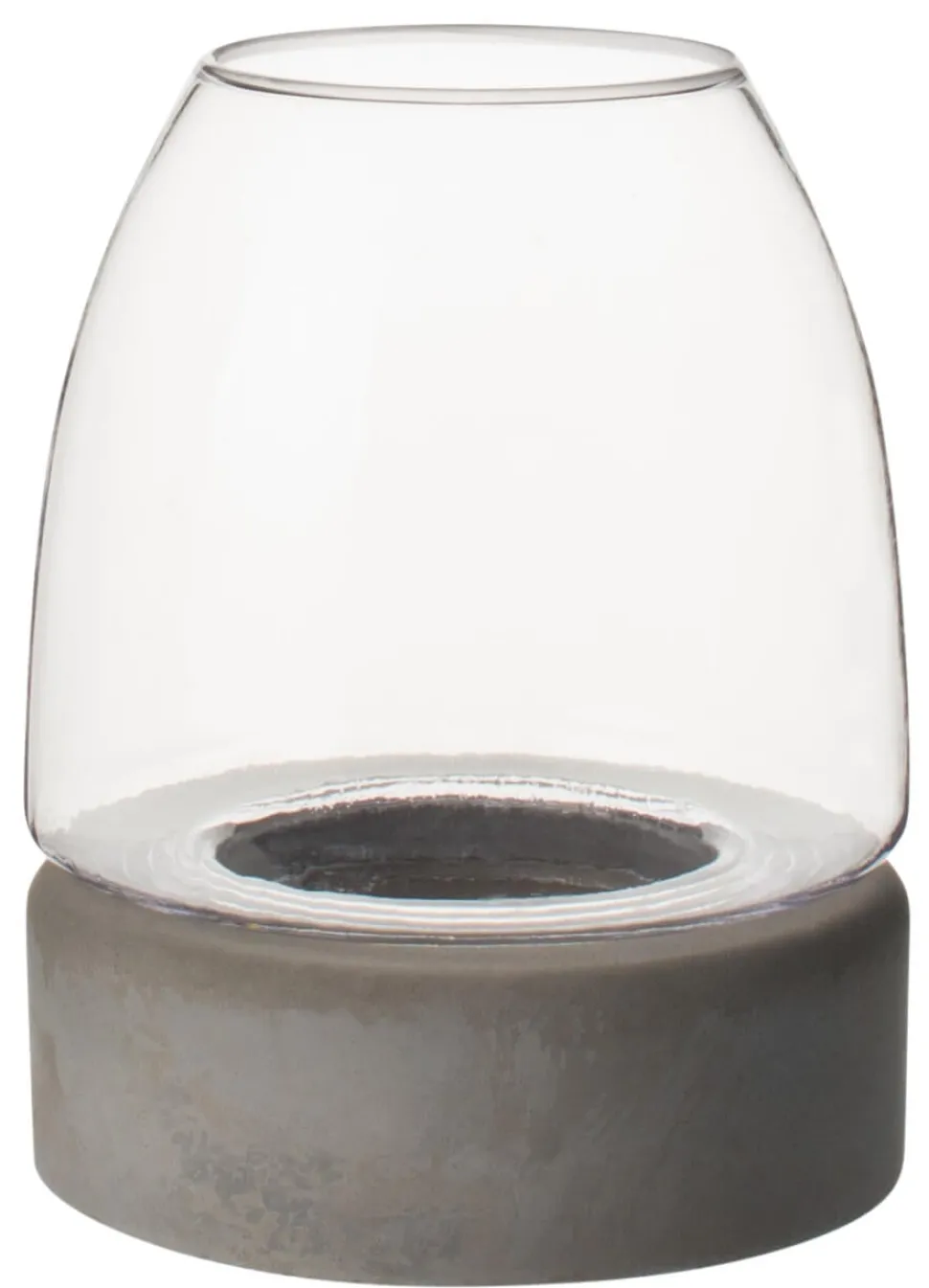 Relight Kerzenhalter Outdoor, Bolsius, Beton und Kunststoff - 13,8x9,9cm (4 Stk.)