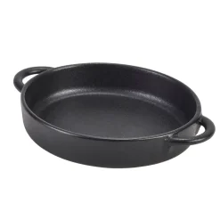 Runde Schale Forge Steingut Gusseisen-Optik – 14,5 x 13 x 3 cm (6 Stk.)