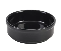 Schälchen flach, schwarz - 140ml (6 Stk.)