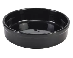 Schälchen flach, schwarz - 140ml (6 Stk.)