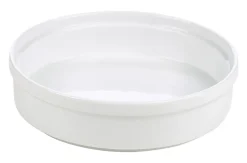 Schälchen flach, weiß - 140ml (6 Stk.)