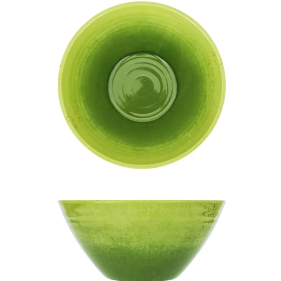 Schüssel Casablanca, Melamin, hellgrün glasiert - 1,6l / 20,5cm