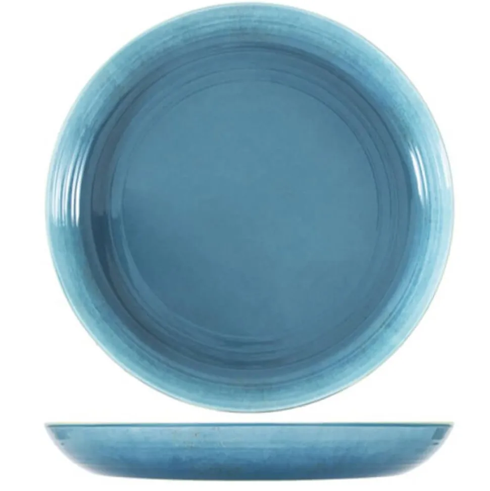 Schüssel Casablanca, Melamin, hellblau glasiert - 3,5l / 38cm