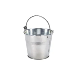 Serviereimer, verzinkter Stahl - 10cm/500ml (12 Stk.)