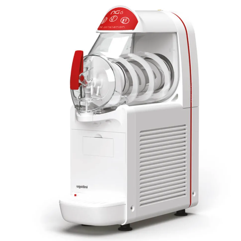 Slusheis Maschine Granitor® NG Easy 6-1 White R290, 1 x 6 Ltr. Behälter