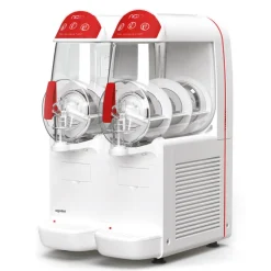 Slusheis Maschine Granitor® NG Easy 10-2 White R290, 2 x 10 Ltr. Behälter