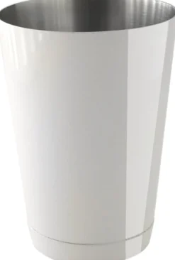 Speedshaker weiß, Bodenkappe - Edelstahl (450ml)