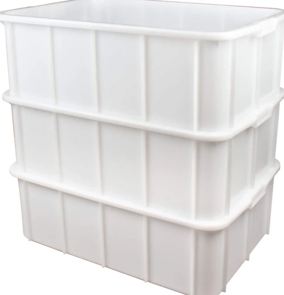 Stapel- und Transportbehälter Classic weiß - 660x450x220mm (50l)