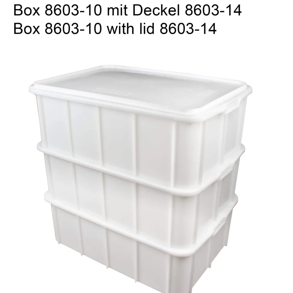 Stapel- und Transportbehälter Classic weiß - 660x450x220mm (50l)