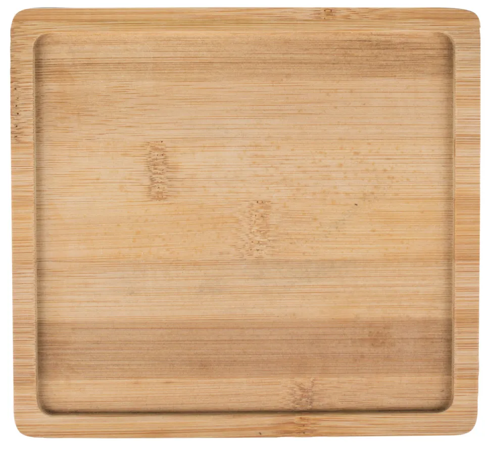 Tablett Bambus - 17,5x16cm