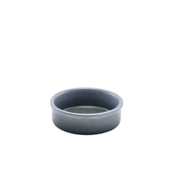 Tapas-Schale Forge Steingut graphitgrau – 10 cm (6 Stk.)