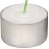 Teelichter, Gies, 8 Std., 25x39mm - weiß (250 Stk.)