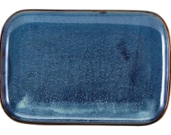 Teller rechteckig Terra Aqua Blue - 34,5x23,5cm (6 Stk.)