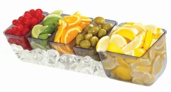 The Dome® Garnish Center - mit Trinkhalmbehälter