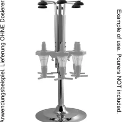 Thekendrehständer für 6 Flaschen (0,7l-1,0l)