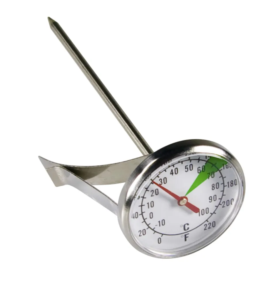 Thermometer inklusive Klammer - -10°C bis +100°C