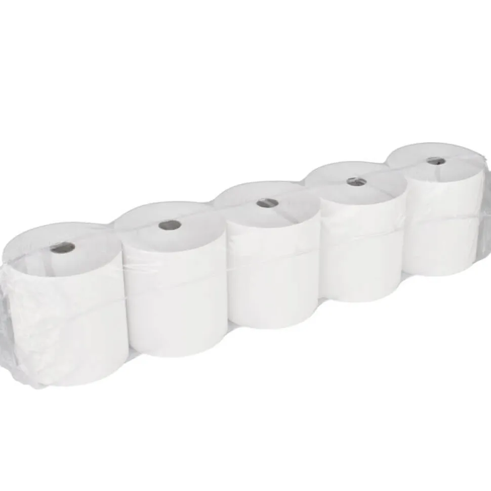 Thermorollen 80mm x 80m x 12mm, Rollendurchmesser 72mm (5 Rollen)