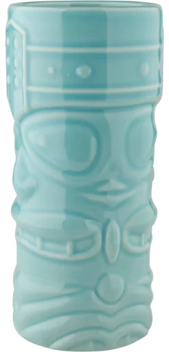 Tiki Becher Face, blau - 400ml