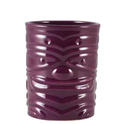 Tiki Becher Face, purple - 360ml
