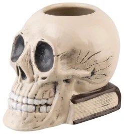 Tiki Becher Totenkopf mit Buch - 700ml
