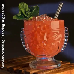 Tiki Glas doppelgesichtig - 414ml