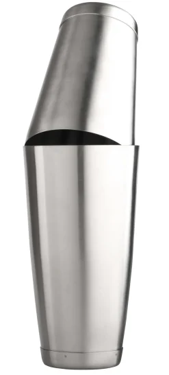 Tin on Tin Shaker, Edelstahl matt (850ml)