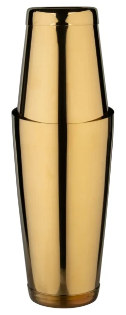 Tin on Tin Shaker mit Bodenkappe, Prime Bar - goldfarben (850ml)