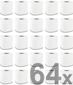 Toilettenpapier 3lg., hochweiß - 250 Blatt (64 Rollen)