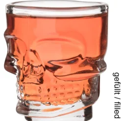 Totenkopf Skull Shot Glas, Prime Bar - 50ml