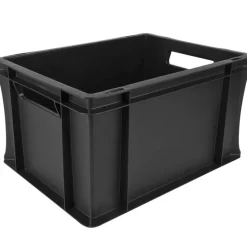 Transportkiste Euronorm schwarz - 40x30x22cm