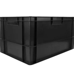 Transportkiste Euronorm schwarz - 60x40x32cm