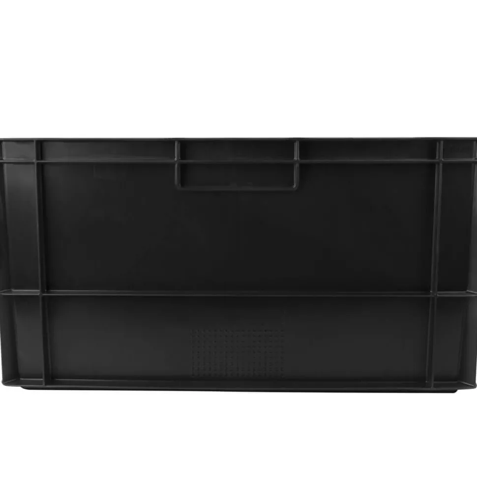 Transportkiste Euronorm schwarz - 60x40x32cm