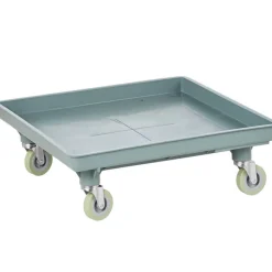 Transportwagen flach, 4 Rollen- 19x53x53cm