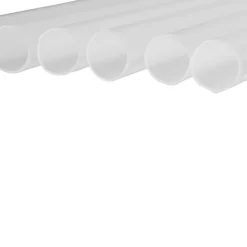 Trinkhalme, Kunststoff Mehrweg (6x200mm) - klar (135 Stk.)