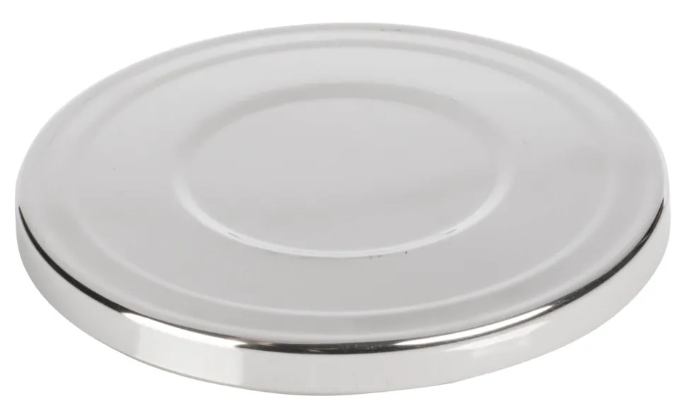 Tropfblech, rund, Kreuzmuster - Edelstahl