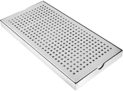 Tropfblech (30x15x2cm) - Edelstahl