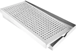 Tropfblech (30x15x2cm) - Edelstahl