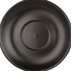 Untertasse Barista, Porzellan schwarz - 15,2cm (12 Stk.)