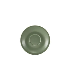 Untertasse Porzellan matt salbeigrün – 13,5 cm (6 Stk.)