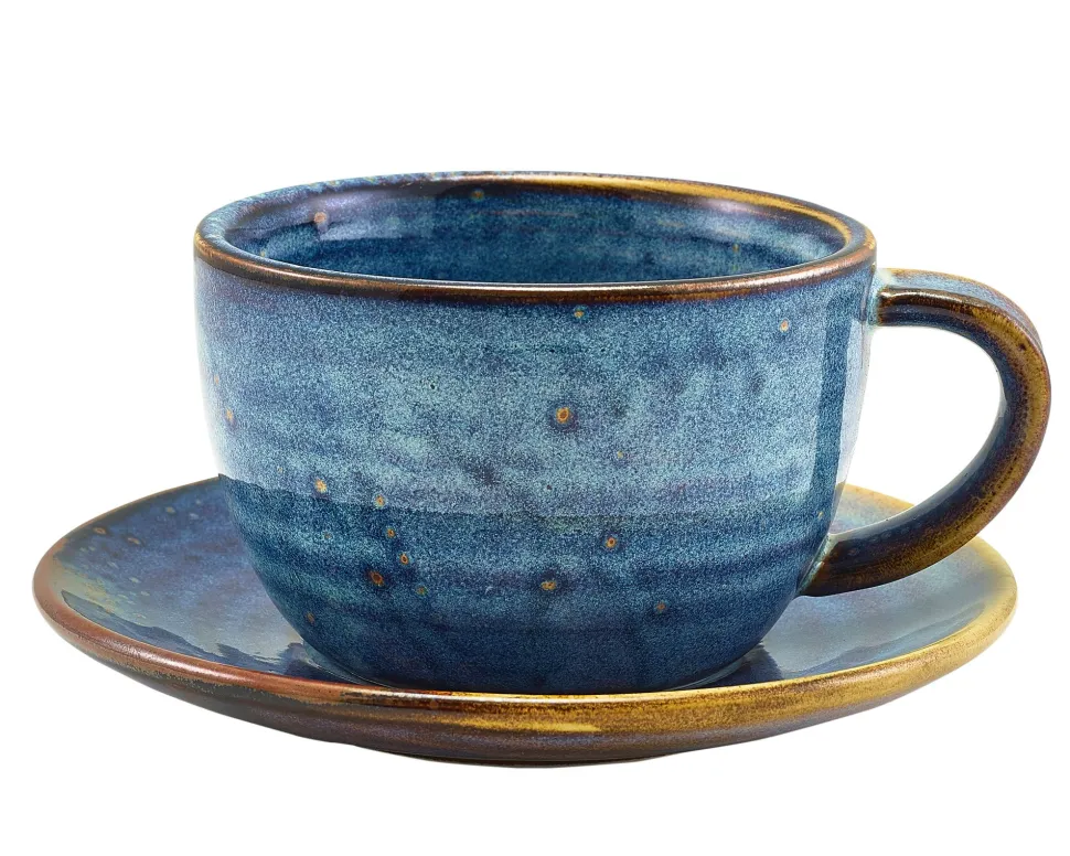 Untertasse Terra Aqua Blue - 14,5cm (6 Stk.)
