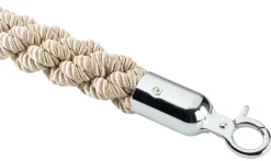 Verbindungskordel 2500x32mm natur/chrom