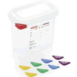 Vorratsbehälter GN 1/9 Set mit Deckel, PP - 1,5l / H 15cm (1 Stk.)